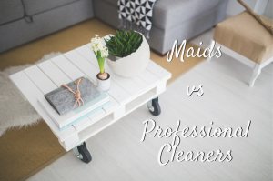 Maid Services vs Cleaners